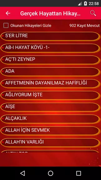 Gerçek Hayattan Hikayeler Screenshot 3