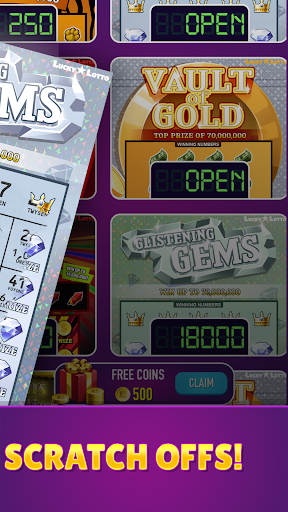 Lucky Lotto - Mega Scratch Off Screenshot 2