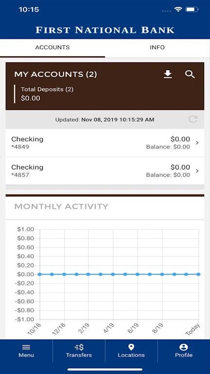 First National Bank of Dighton Screenshot 2
