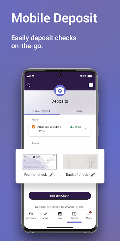 RadiFi Mobile Banking Screenshot 3