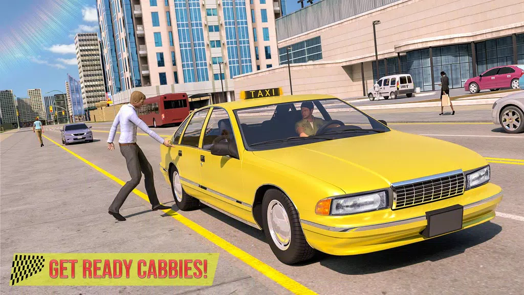 Passenger Taxi Car City Rush Driving Screenshot 1