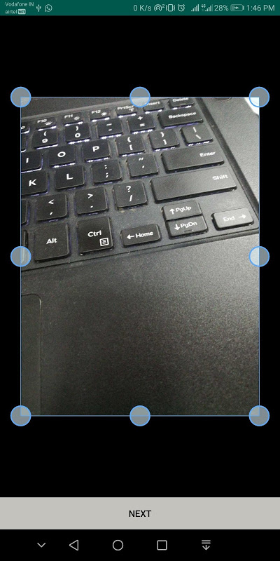 Fedbank Doc Scanner Screenshot 1