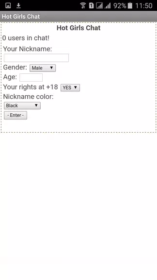 Hot Girls Chat Screenshot 2