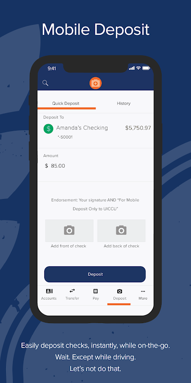 UICCU Digital Banking Screenshot 3