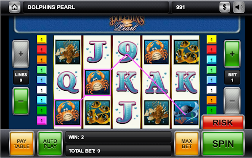 Dolphin's Pearl  Slot Machine Screenshot 1