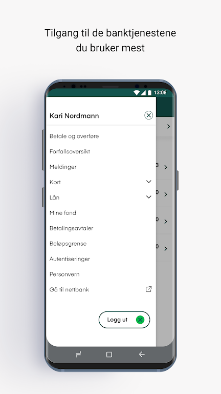 Landkreditt Bank Mobilbank Screenshot 4