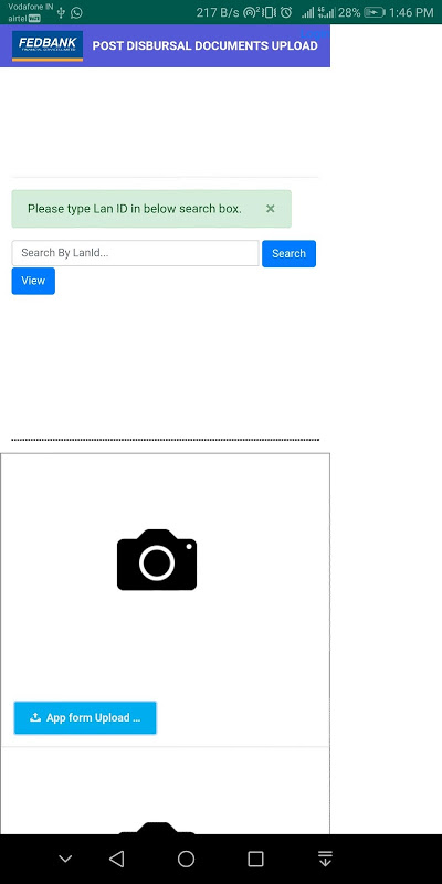 Fedbank Doc Scanner Screenshot 2