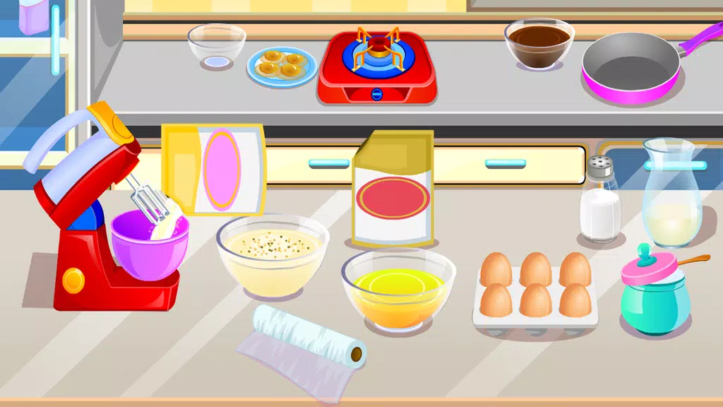Game Girls Cake Cooking games Screenshot 1
