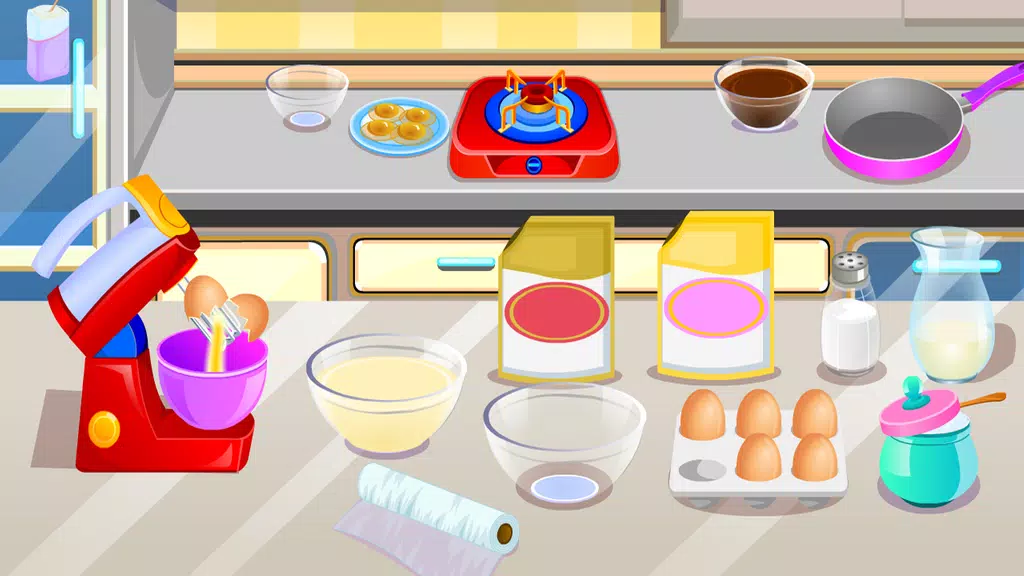 Game Girls Cake Cooking games Screenshot 3
