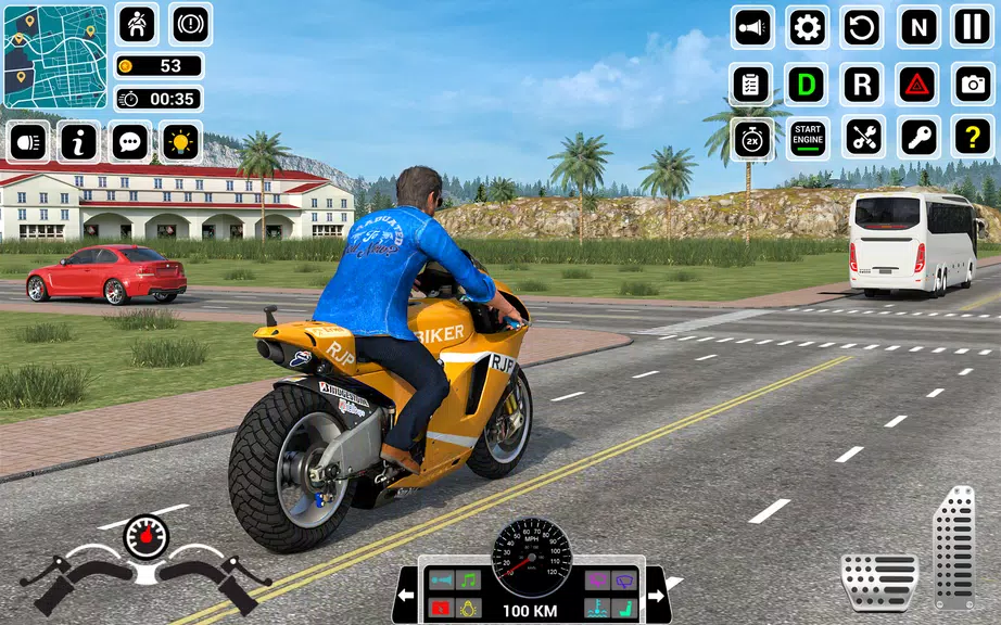 Open World Bike Driving Games Screenshot 3