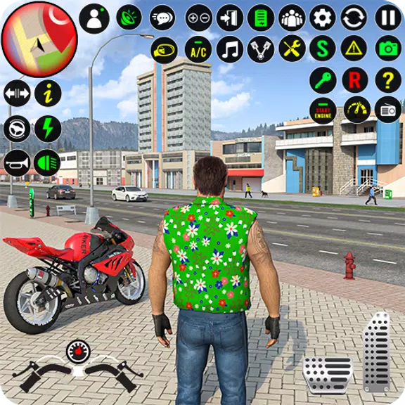 Open World Bike Driving Games Screenshot 1