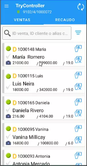 TryController Screenshot 2