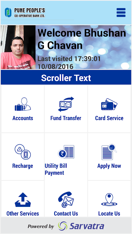 Pune People's Mobile Banking Screenshot 2