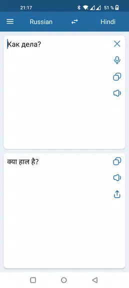Russian Hindi Translator Screenshot 2