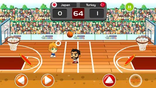 Head Basketball Tournament Screenshot 2