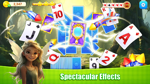 Solitaire lovely Fish: Tripeaks Screenshot 4
