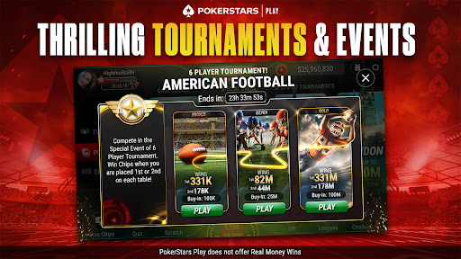 PokerStars Play: Free Texas Holdem Poker Game Screenshot 2