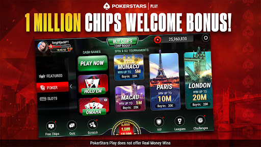 PokerStars Play: Free Texas Holdem Poker Game Screenshot 4