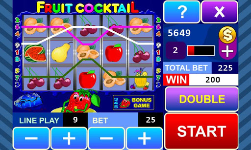 Fruit Cocktail slot machine Screenshot 3