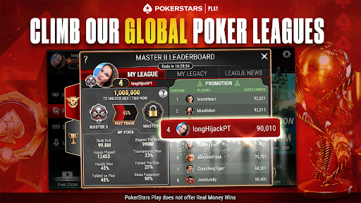 PokerStars Play: Free Texas Holdem Poker Game Screenshot 1