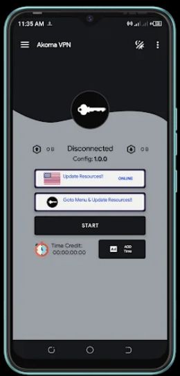 Akoma VPN Screenshot 2