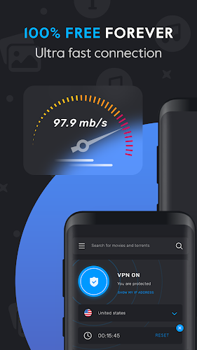 Safe Watch - Free VPN & Torrent Player Screenshot 1
