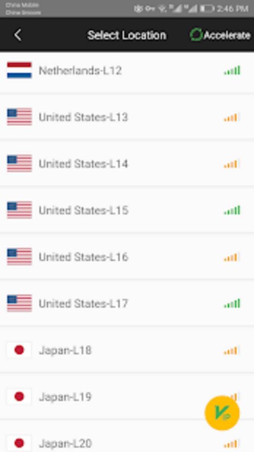 USA Turbo VPN - Free VPN Proxy & Wi-Fi Security Screenshot 3