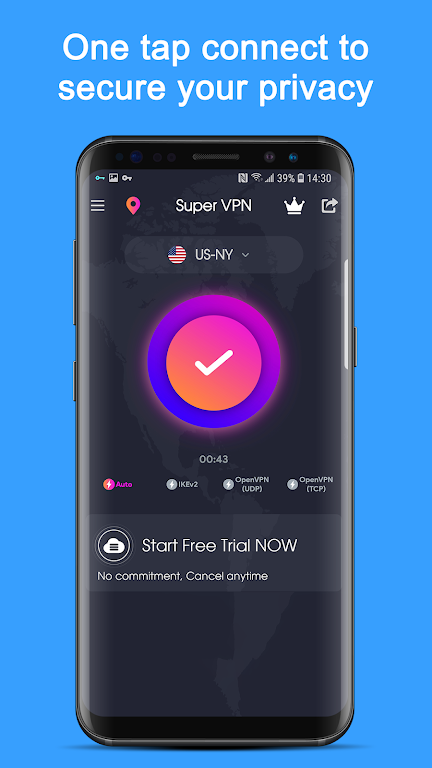 Free VPN Proxy - Super VPN Screenshot 3