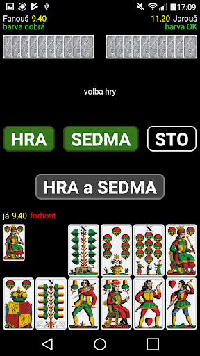 Licitovaný mariáš Screenshot 3