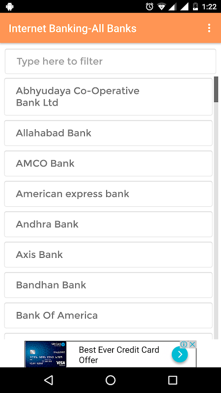 Internet Banking-All Banks Screenshot 4