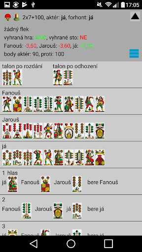 Licitovaný mariáš Screenshot 1