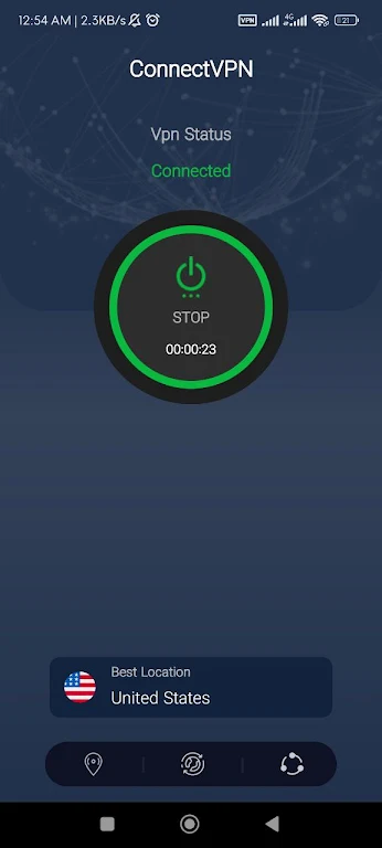 ConnectVPN - Fast & SecureVPN Screenshot 1