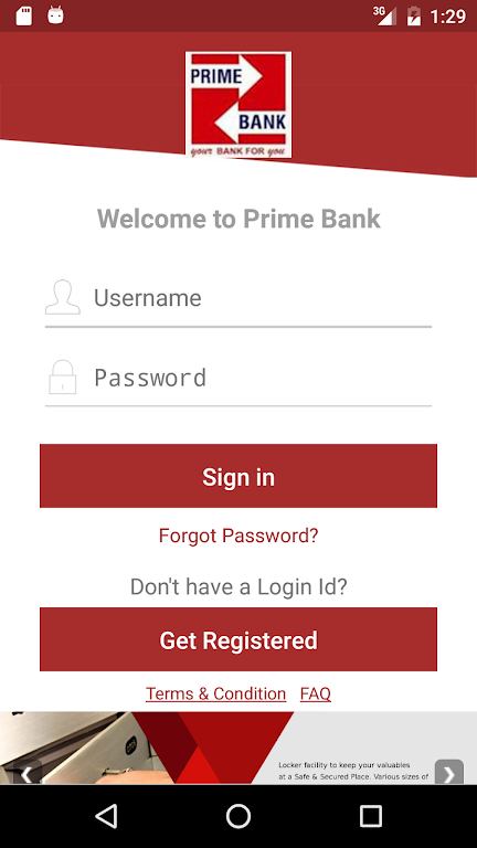 Prime Bank Screenshot 2