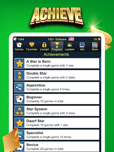 150+ Card Games Solitaire Pack Screenshot 1