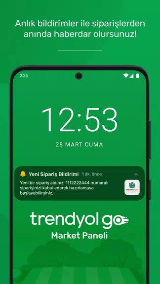 Trendyol Go Market Paneli Screenshot 3