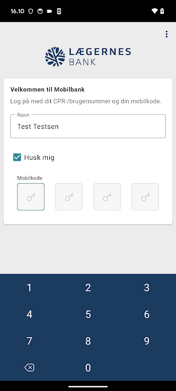 Lægernes Bank Screenshot 1