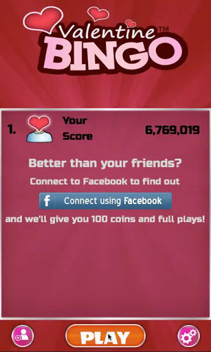 Valentines Bingo: FREE BINGO Screenshot 3