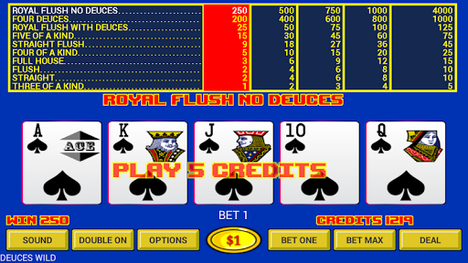 Deuces Wild - Video Poker Screenshot 3
