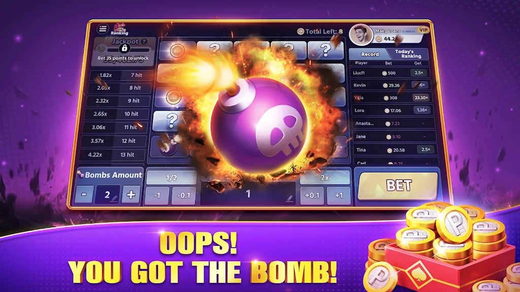 Mines Land - Slots, Color Game Screenshot 2