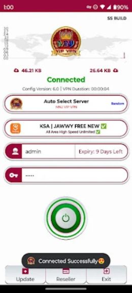 MNJ VIP VPN Screenshot 2