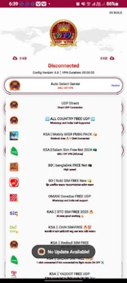 MNJ VIP VPN Screenshot 1