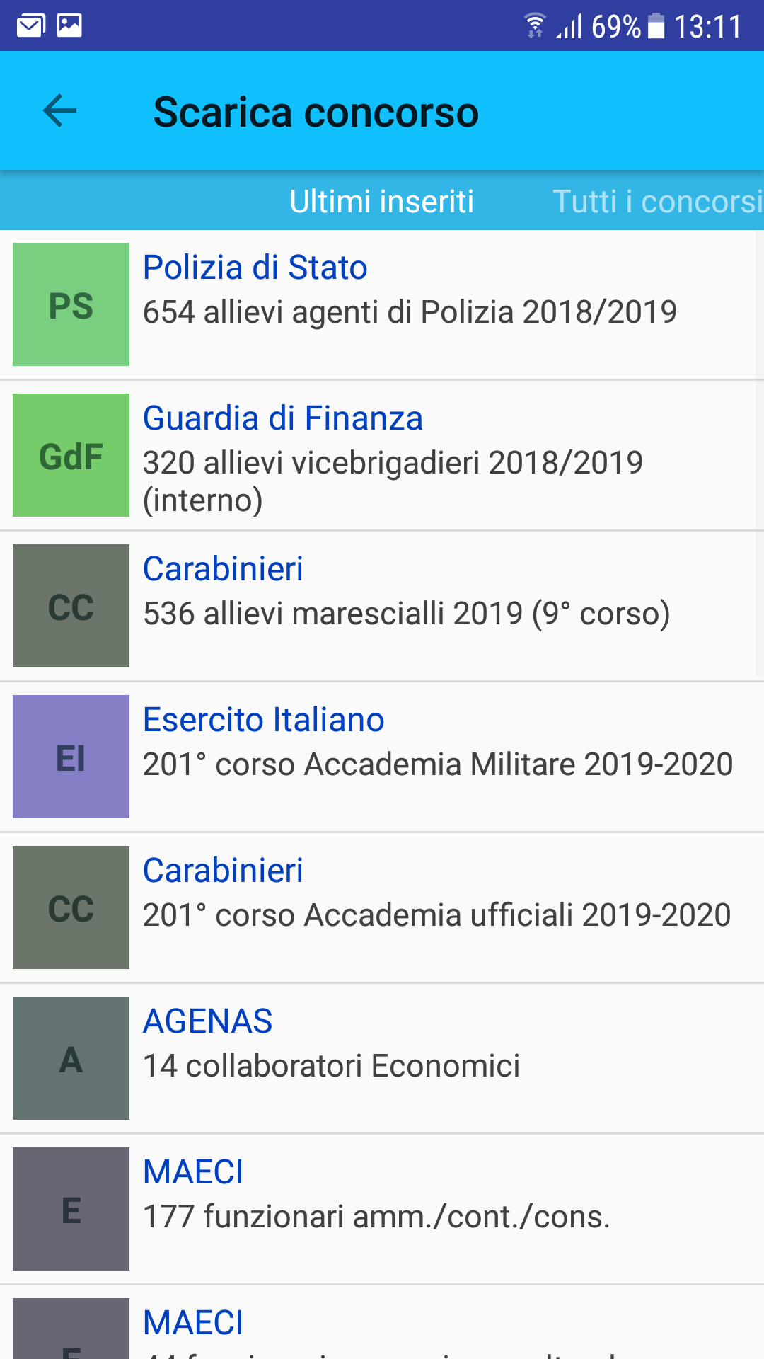 Mininterno Concorsi Screenshot 3