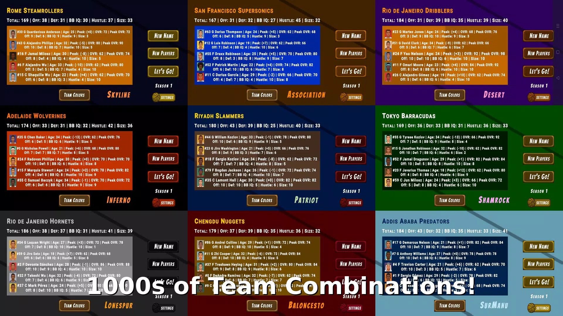 Basketball Manager Pro 2025 Screenshot 1