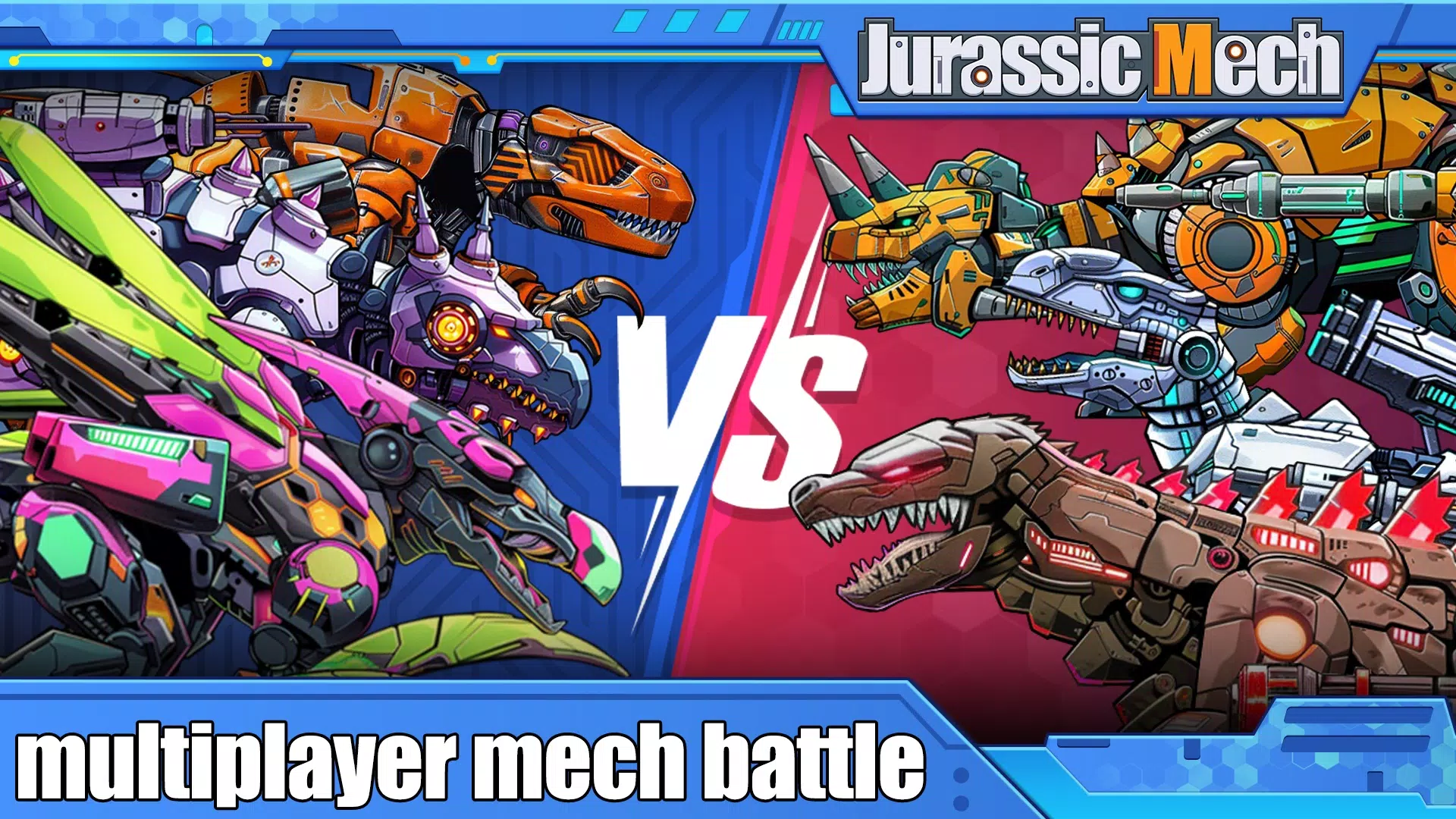 Jurassic Mech: Dinosaur War Screenshot 2