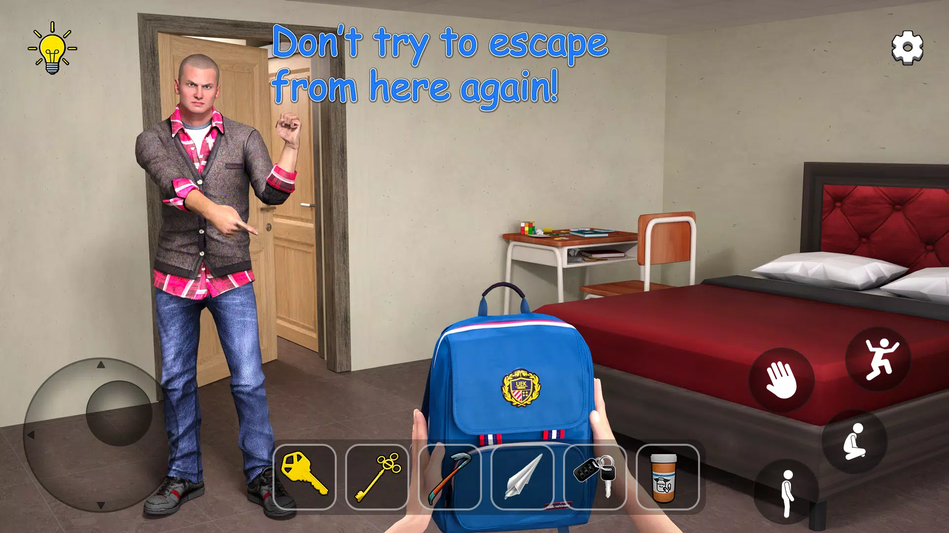 Hostel Boy Run: Stealth Escape Screenshot 6