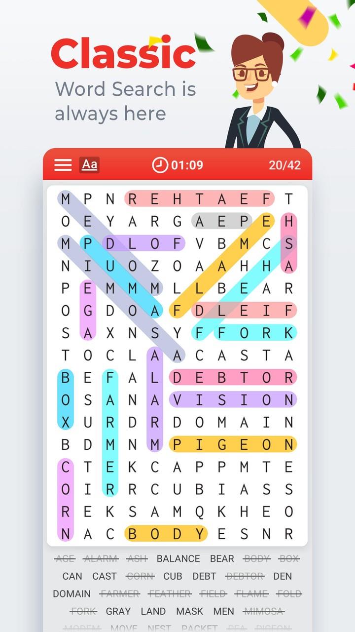 Word Search Screenshot 1
