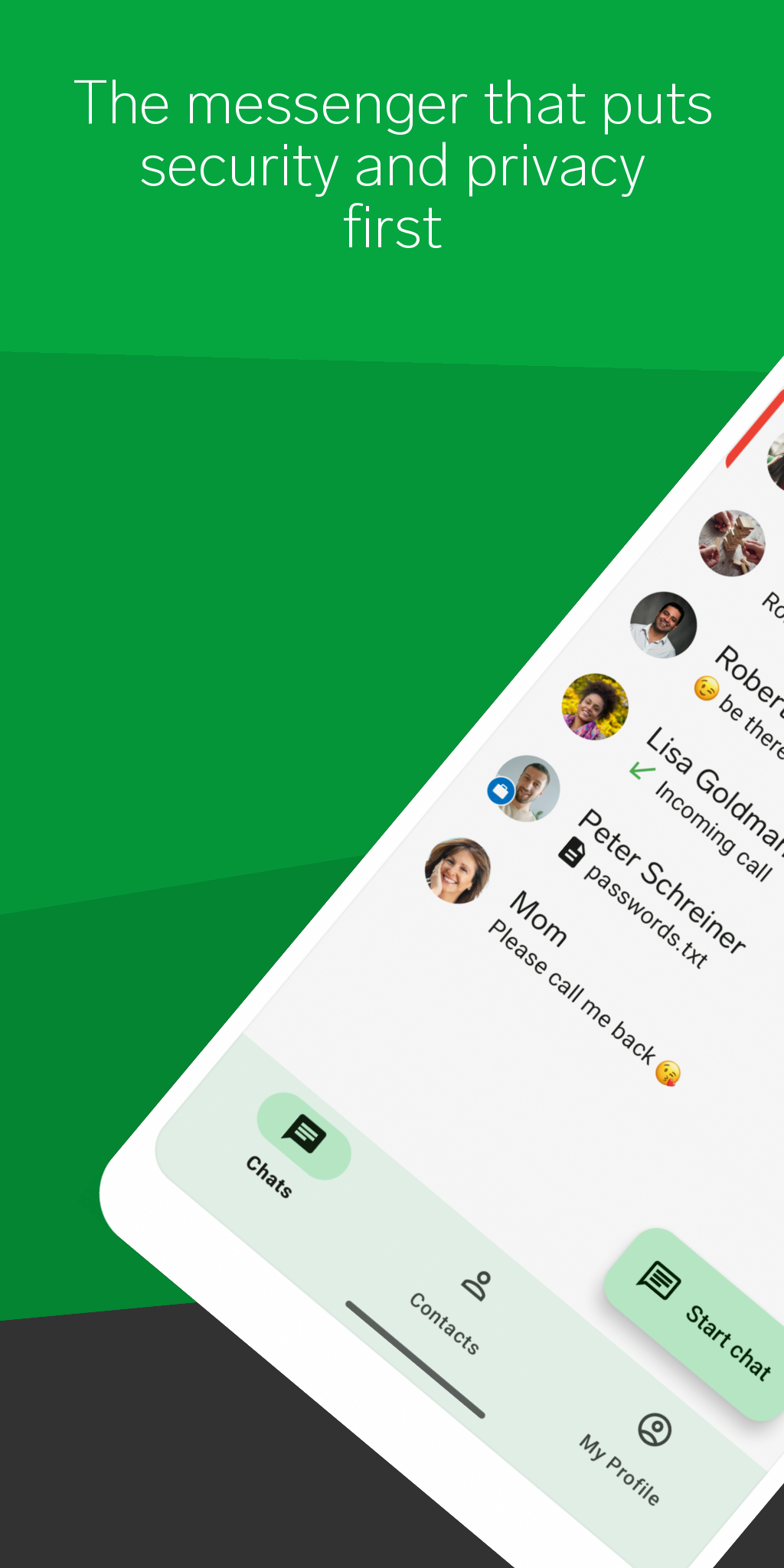 Threema Screenshot 1