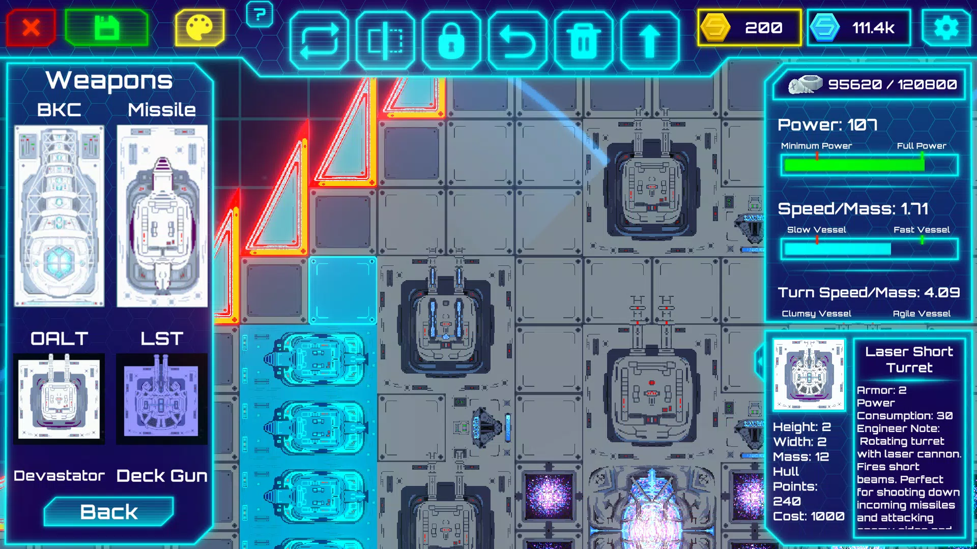 Spaceship Builder Screenshot 2