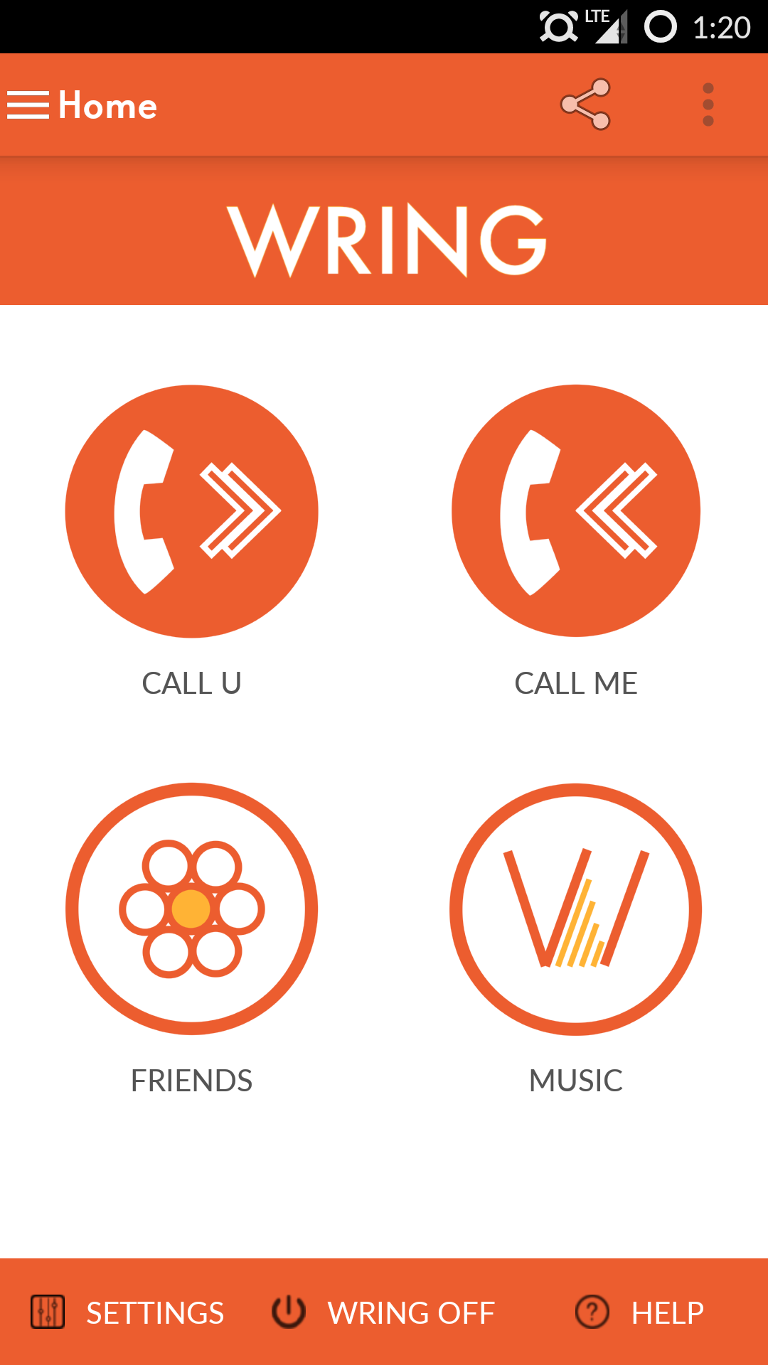 Wring Free Caller Tunes Screenshot 1