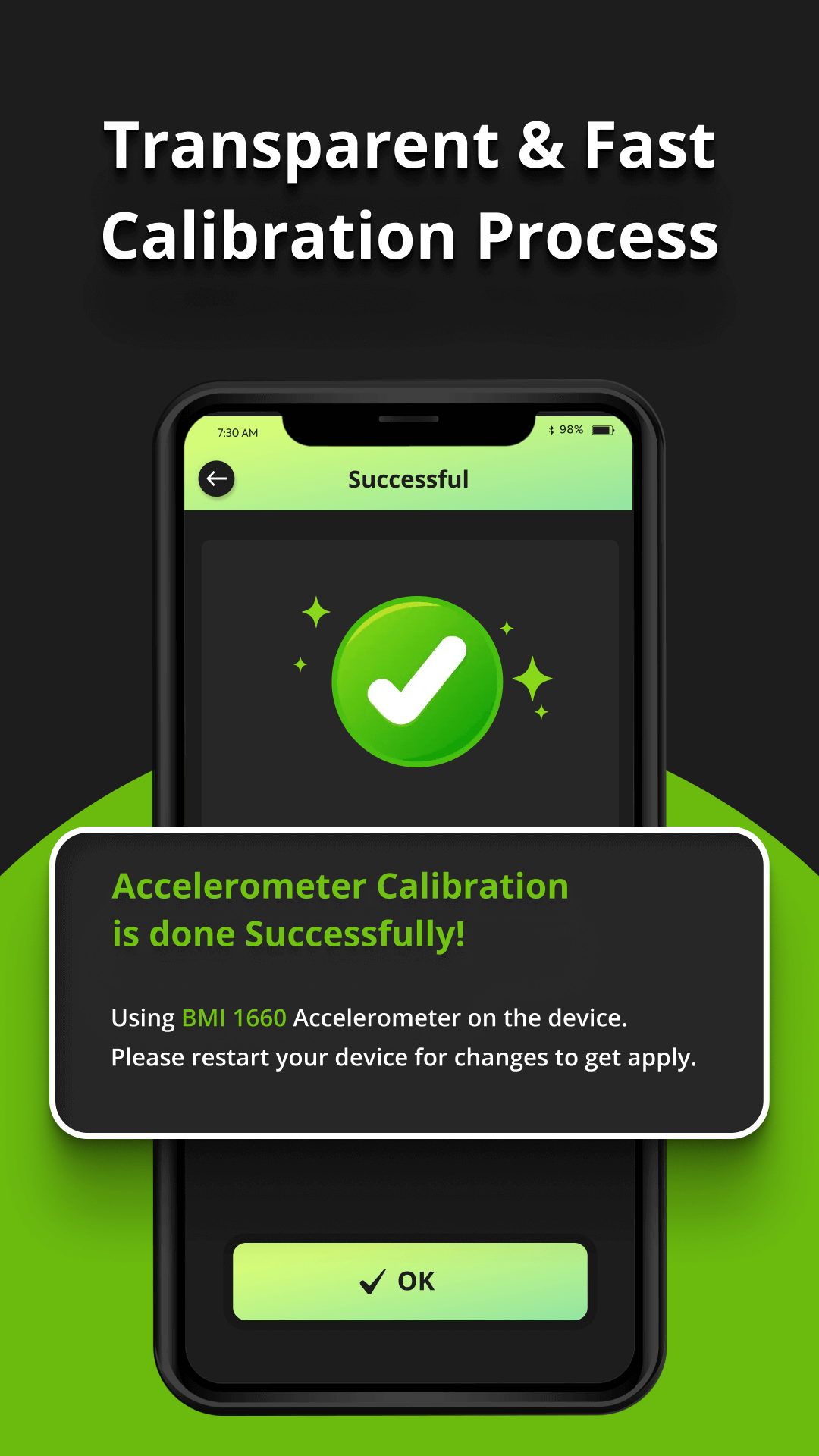 Calibrate Accelerometer & Fix Screenshot 4